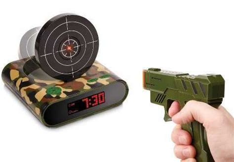 Будильник пистолет С мишенью GUN alarm clock/снайп | Festima.Ru ...