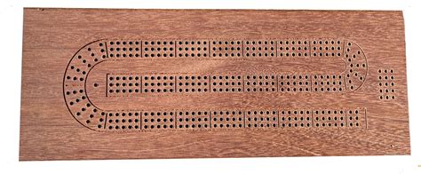 Whirlyjigs Game Board Cribbage Board 3 Player South American Ipe