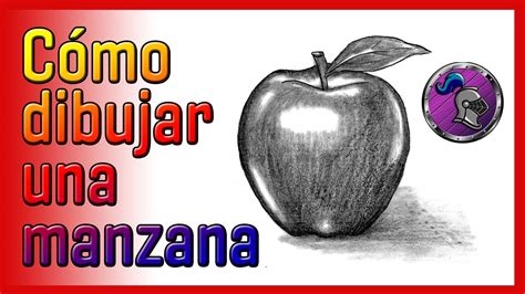 C Mo Dibujar Una Manzana How To Draw An Apple Youtube