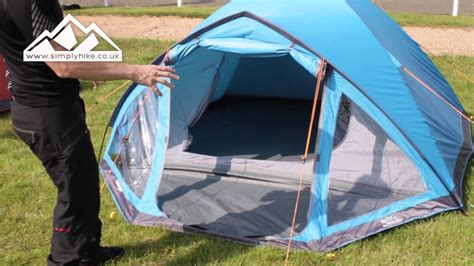 Vango Alpha 400 Tent - www.simplyhike.co.uk - YouTube