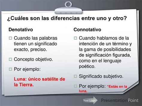 Ejemplos De Palabras Con Significado Denotativo Y Connotativo