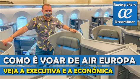 NOSSO 1º VOO A AIR EUROPA DE SÃO PAULO PARA A ESPANHA SEM ESCALA