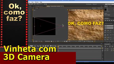 Criando Uma Vinheta D Camera No After Effects Youtube