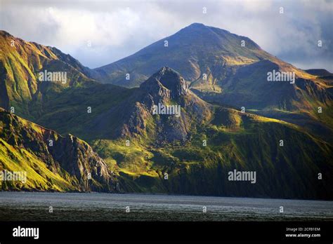 Alaska, Coast of Unalaska Island, Aleutian Islands, United States Stock Photo - Alamy