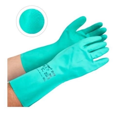 Guantes Solvex Ansell Nitrilo Verde 37 175 caja 12 Paquete Envío gratis