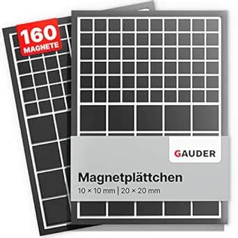 Gauder Magnetische Pl Ttchen Selbstklebend Magnetpl Ttchen