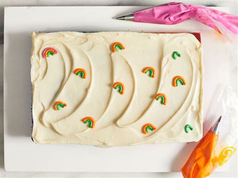 Rainbow Sheet Cake Recipe