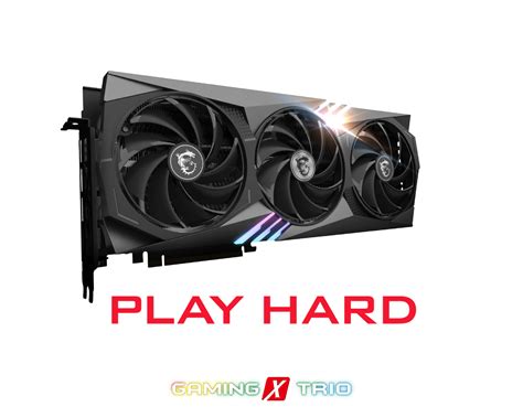 MSI GeForce RTX™ 4070 GAMING X TRIO 12G