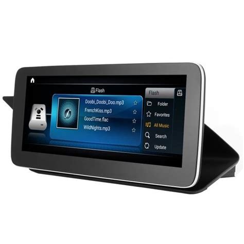 Akozon Affichage GPS Affichage de Navigation GPS 10 25po Grand Écran