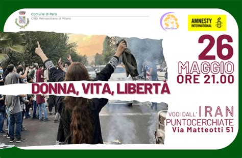 Donna Vita Libertà 26 maggio Comune di Pero