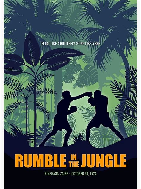 Rumble in the jungle – Artofit