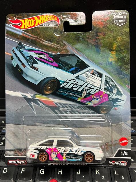 Hotwheels Car Culture Toyota Ae Sprinter Trueno Hobbies Toys Toys