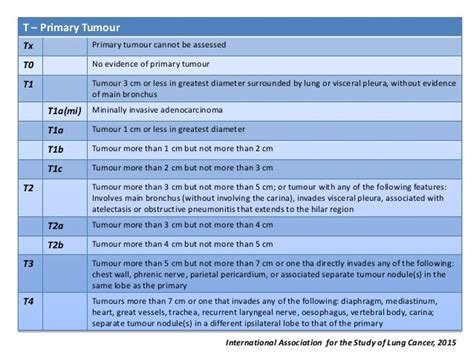 8th Edition Of The Tnm Classification For Lung Cancer