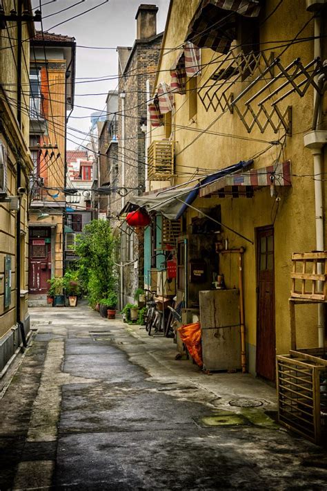 Back Alley In Old Shanghai By Iorga Catalin On 500px Chinese Scenery