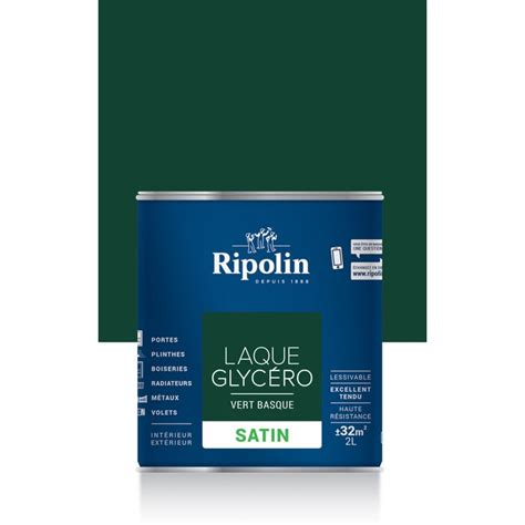 Peinture Intérieure Et Extérieure Multi Supports Glycéro Satin Vert