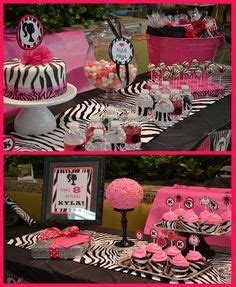 31 Party: Pink Zebra ideas | pink zebra, party, zebra party