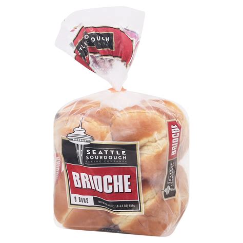 Seattle Sourdough Baking Co Brioche Buns 8 Ea Bag 8 Ct Shipt