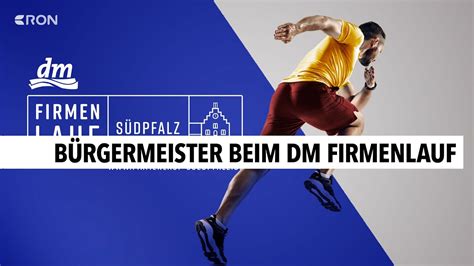 8 dm Firmenlauf Südpfalz startet RON TV YouTube