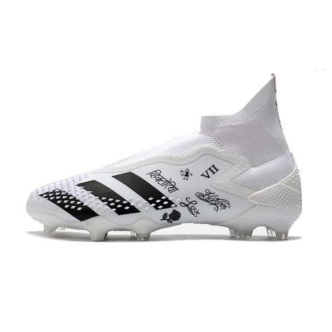 Adidas Crampon Predator Mutator 20 FG Blanc Noir