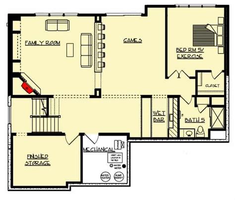 Open Concept Basement Floor Plans Flooring Ideas