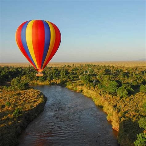 Hot air balloon safari in Maasai Mara National reserve | Kenya Safaris