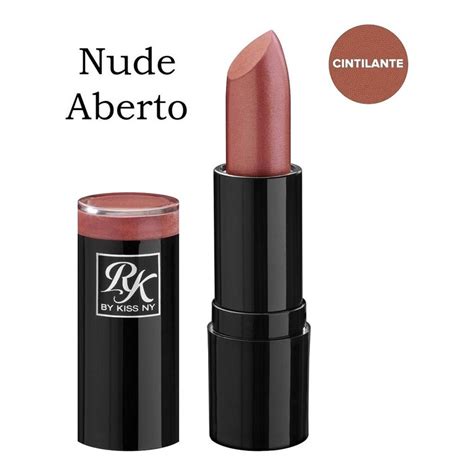 Batom Bala Nude Aberto Rk By Kiss Ny Shopee Brasil