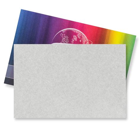 Metallic Silver X Mm Envelopes Gsm