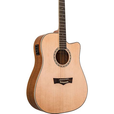 Peavey Dw2 Delta Woods Series Dreadnought Acel Guitar With Cutaway