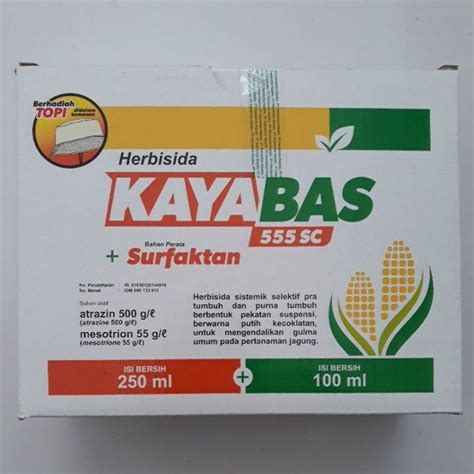 Jual Kayabas Ml Ml Herbisida Gulma Jagung Shopee Indonesia