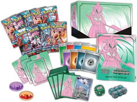 Elite Trainer Box Paradox Rift Versi N Ger Poke Cards