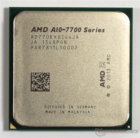 AMD A10-7700K Desktop APU Benchmarks - NotebookCheck.net Tech