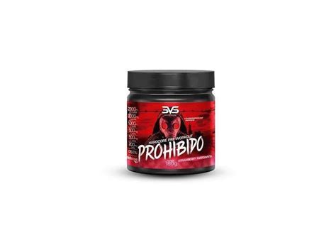 Prohibido Hardcore Pre Workout G Sabor Strawberry Margarita o Melhor Preço é no Zoom