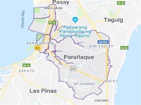 parañaque map - DZIQ Radyo Inquirer 990AM | DZIQ Radyo Inquirer 990AM