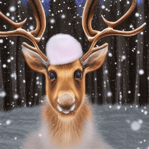 Winter Wonderland Reindeer · Creative Fabrica