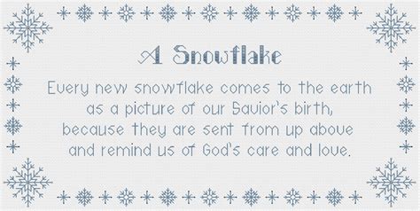 A Snowflake Cross Stitch Pattern PDF Instant Download - Etsy