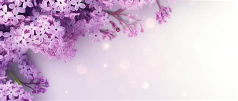 Premium Photo | Purple lilac flowers floral spring background