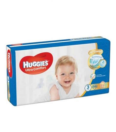 HUGGIES ULTRA COMFORT 3 Pieluchy 5 8 Kg 56 Sztuk