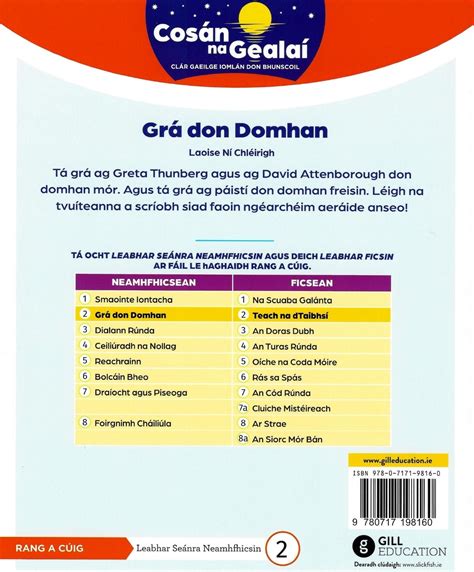 Cosán na Gealaí - 5th Class - Non-Fiction Reader 2 – Schoolbooks.ie
