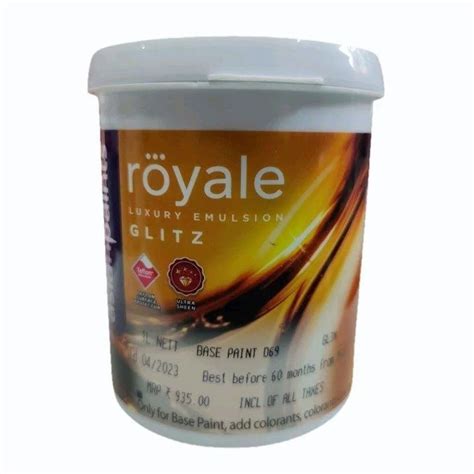 Asian Paints Royale Luxury Emulsion Glitz Paint Ltr At Rs In Indore