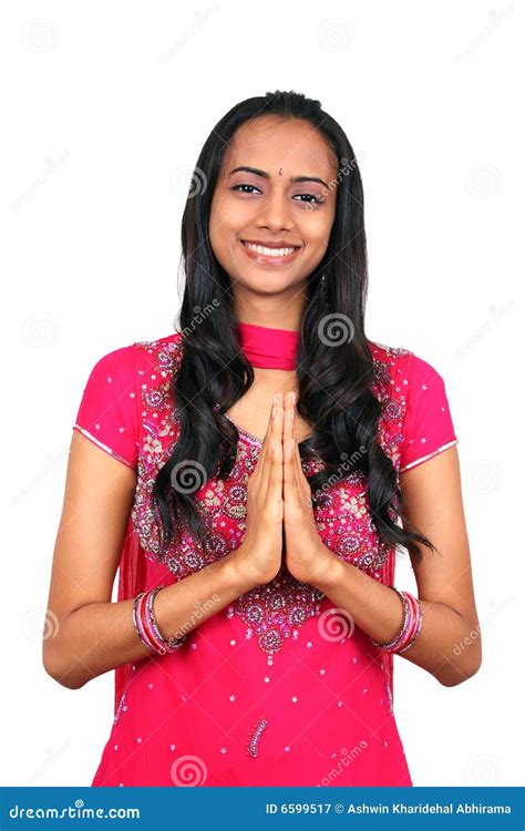 Indian Namaste Pose Royalty-Free Stock Image | CartoonDealer.com #17650192