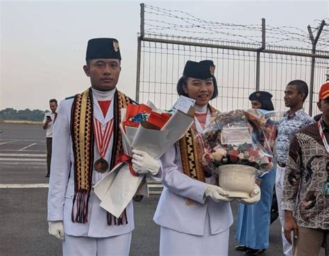 2 Pelajar Lampung Anggota Paskibraka Nasional Akan Bertugas Lagi Di