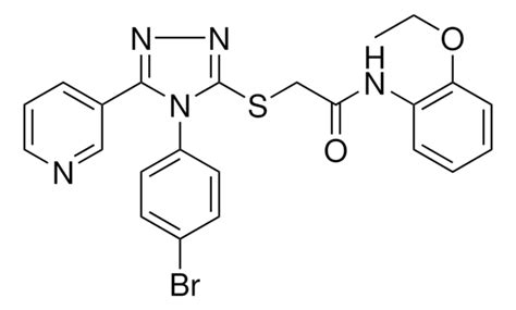 Bromophenyl Pyridinyl H Triazol Yl Sulfanyl N