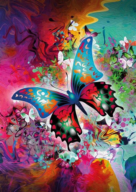 Mini Puzzle Papillon Fantastique 1500 Teile NOVA PUZZLE Puzzle