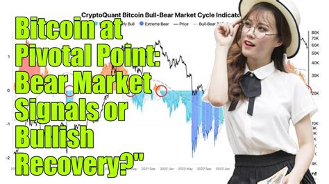 Bitcoin At Pivotal Point As Bear Market Beckons Onchain Data Youtube