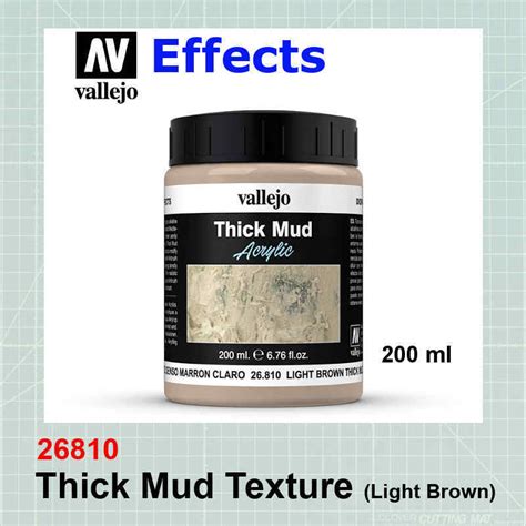 Thick Mud Texture Light Brown