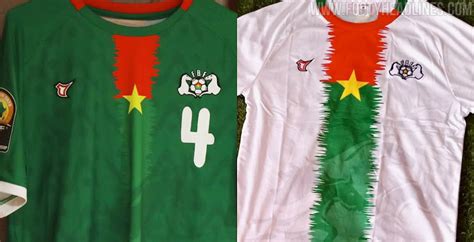 No More Kappa Burkina Faso 2021 Home Away Kits Released Footy