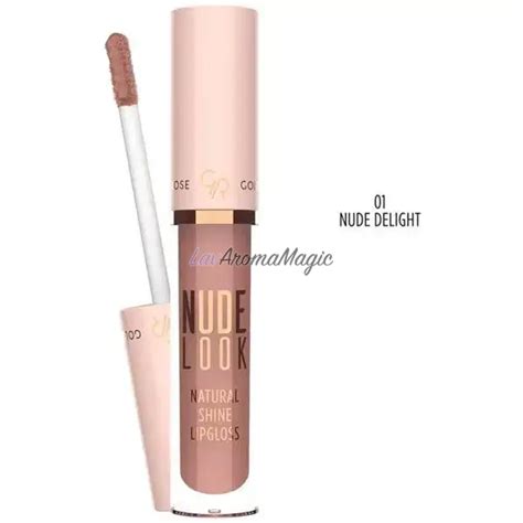 Купити Рідка нюдова помада GOLDEN ROSE Nude Look Natural Shine Lipgloss