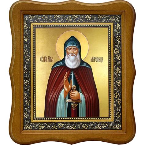 Купить икону Илья Муромец Печерский Преподобный. Икона на холсте.