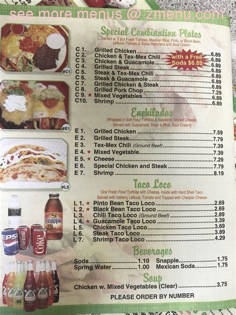 Online Menu Of Taco Place Restaurant Rego Park New York 11374 Zmenu