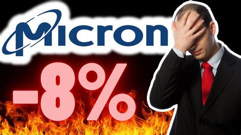 Why Is Micron MU Stock DOWN After STRONG Earnings BAD News For